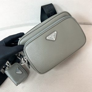 Prada Reizistas in Echt Kalfsleer - Perfecte 1:1 Replica voor een Luxe Look 1100056845 - side view | Prada