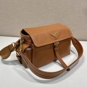 Prada Reizertas 1:1 Replica - Premium Kwaliteit Imitatie in Kalfsleer 1139930485 - side view | Prada